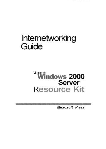دانلود کتاب Межсетевое взаимодействие. Ресурсы Microsoft Windows 2000 Server