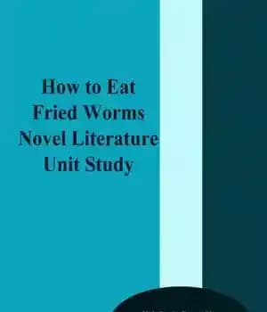 دانلود کتاب How to Eat Fried Worms Novel Literature Unit Study