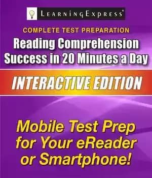 دانلود کتاب Reading Comprehension Success in 20 Minutes a Day: Interactive Edition