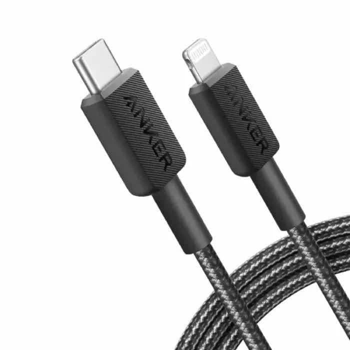 کابل تایپ سی به لایتنینگ انکر 0.9 متر مدل Anker A81B5H11 — تصویر ۴