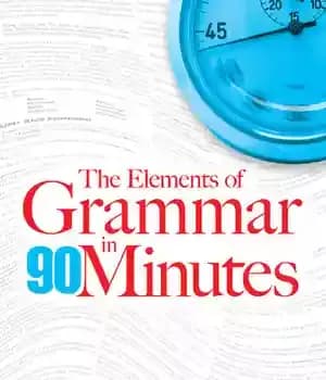 دانلود کتاب The Elements of Grammar in 90 Minutes