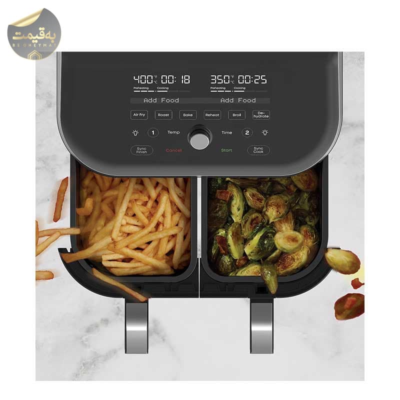 سرخ کن دوقلو اینستنت مدل | INSTANT Vortex Plus DAF8132SS — تصویر ۴