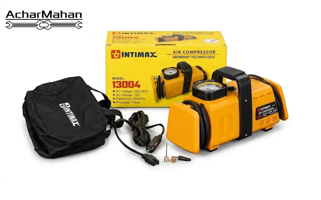 کمپرسور فندکی دو کاره برقی-فندکی اینتیمکس مدل Air compressore dual mode