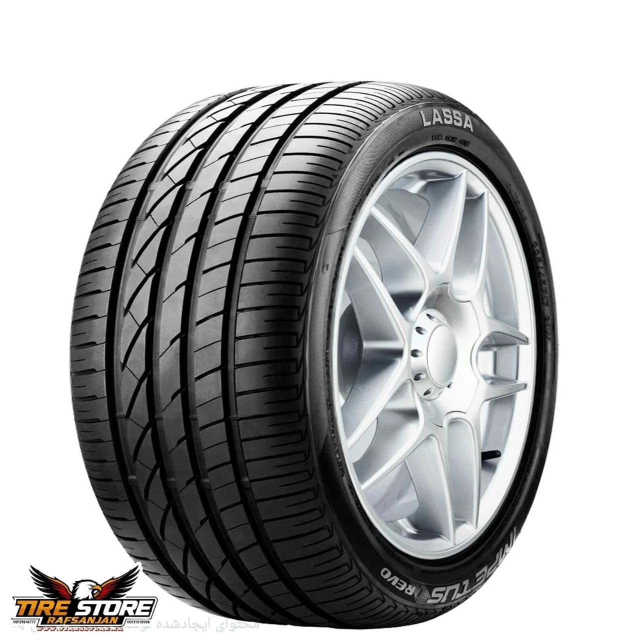 لاستیک لاسا ترکیه سایز 215/55R16 – پک ۲ حلقه