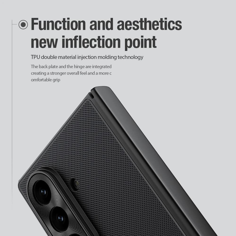 قاب ضد ضربه مگنتی Samsung Galaxy Z Fold 7 مارک نیلکین مدل Super Frosted Shield Fold — تصویر ۳