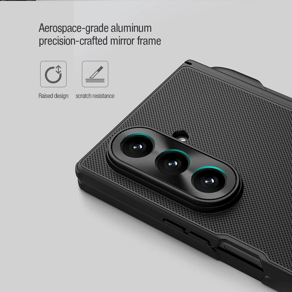 قاب ضد ضربه قلم دار Samsung Galaxy Z Fold 7 مارک نیلکین مدل Super Frosted Shield Fold — تصویر ۶