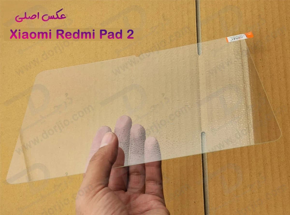 گلس شیشه ای شفاف تبلت Xiaomi Redmi Pad 2 مارک Mietubl — تصویر ۴