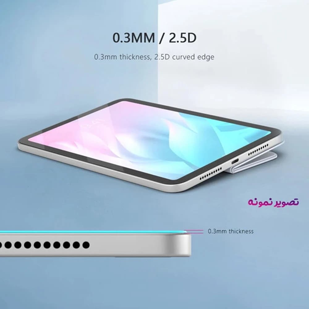 گلس شیشه ای شفاف تبلت Xiaomi Redmi Pad 2 مارک Mietubl — تصویر ۶