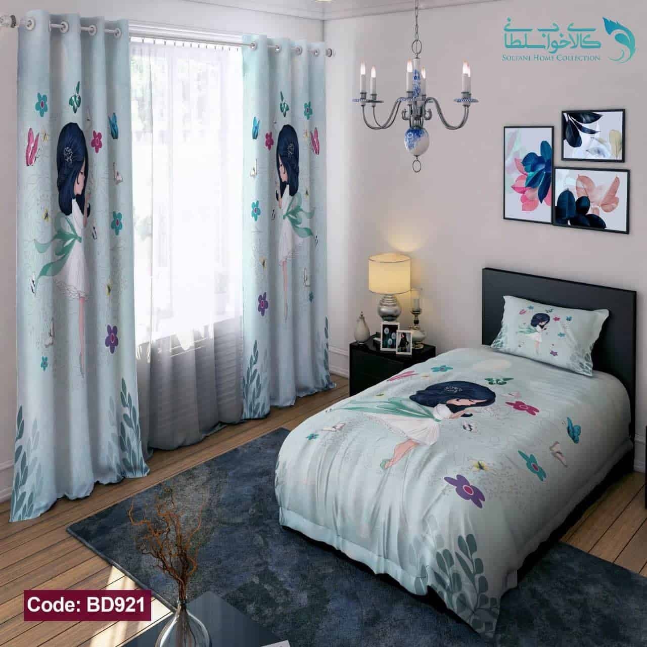 روتختی طرح بهاری یکنفره کد BD921