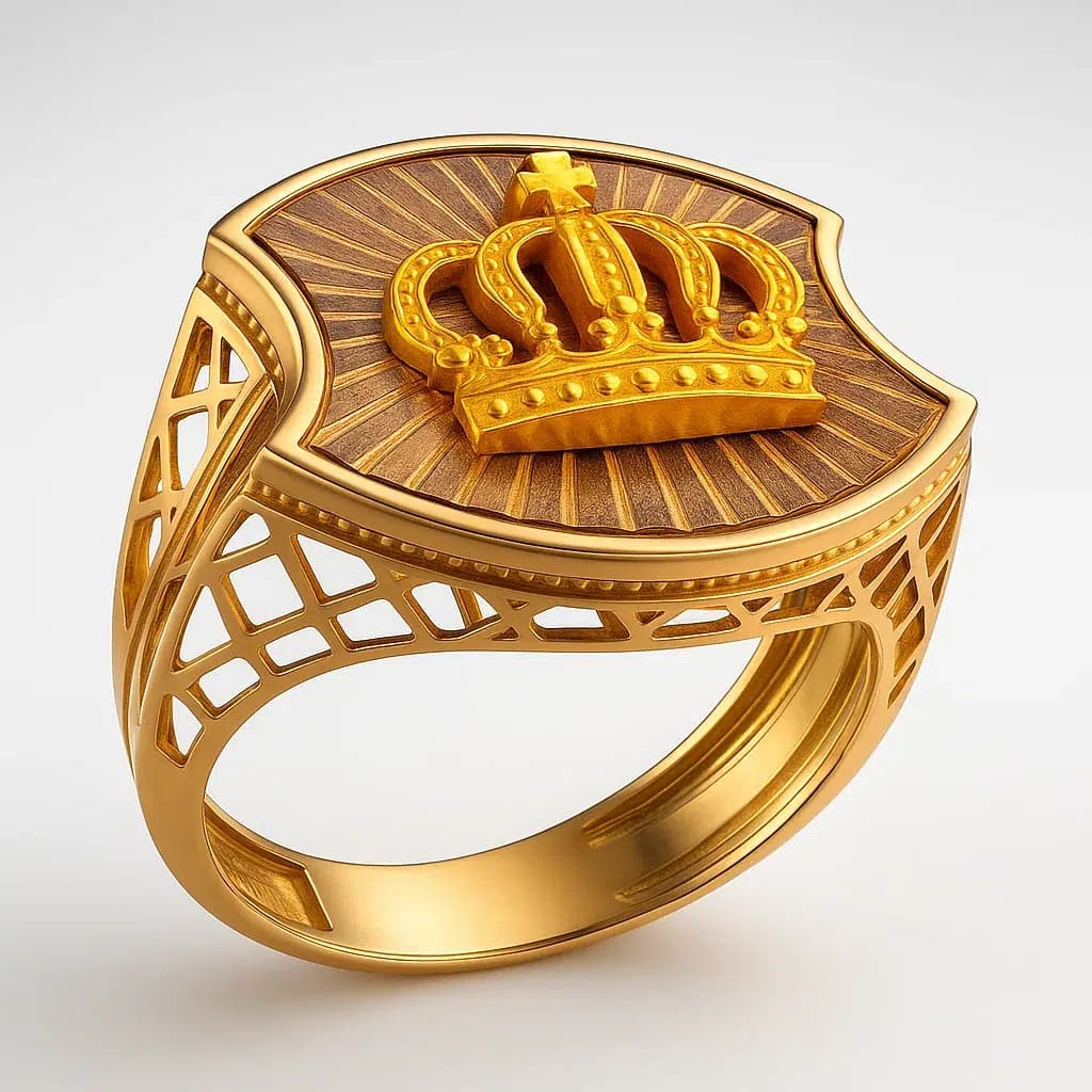 انگشتر مردانه king