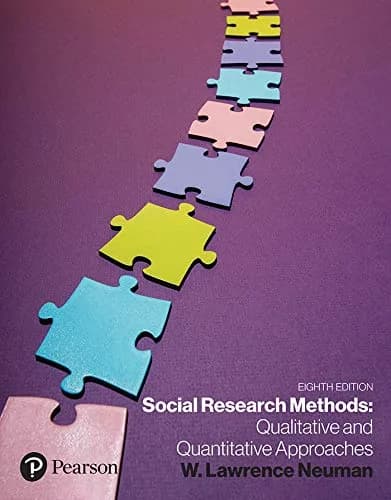 و دانلود کتاب Social Research Methods: Qualitative and Quantitative Approaches 8th edition