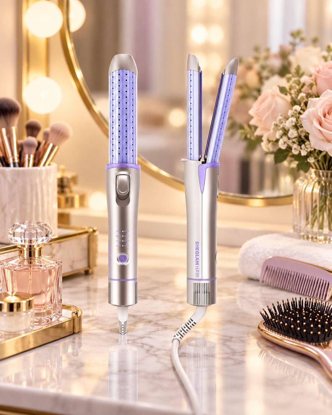 فر کننده موی اتوماتیک شیگلم SHEGLAM Airflow Styler 25mm