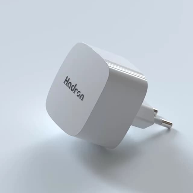 شارژر دیواری تایپ سی 33 وات هادرون C1013 — تصویر ۱۱