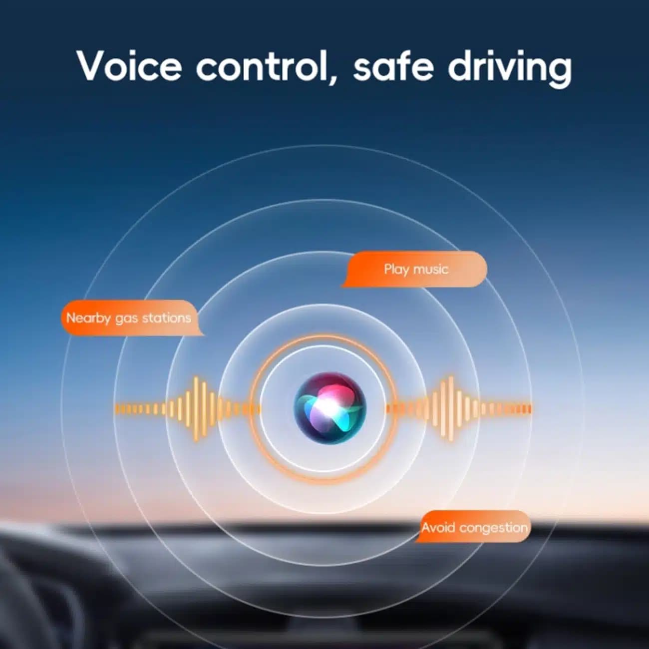 دانگل وایرلس اپل CarPlay و Android Auto یواس‌بی ارلدام CP03 با دانگل تایپ‌سی — تصویر ۳