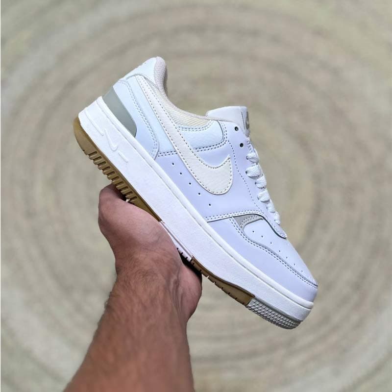 کتونی نایکی گاما فورس سفید قهوه ای Nike Gamma Force White Brown — تصویر ۲