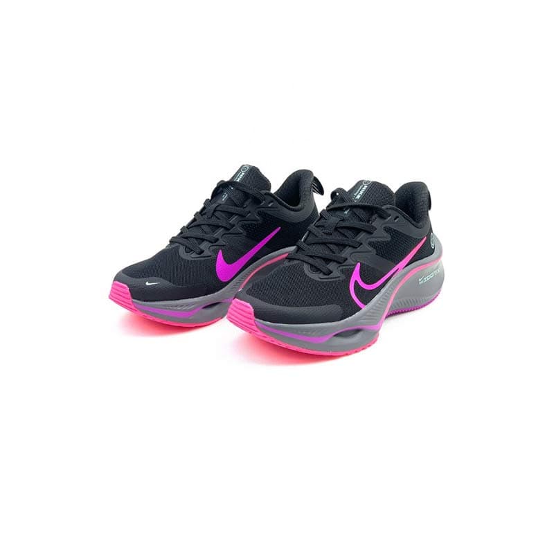 کتونی پیاده روی نایک زوم ایکس لبخند مشکی صورتی Nike Running Air Zoom Smile Black Pink — تصویر ۴