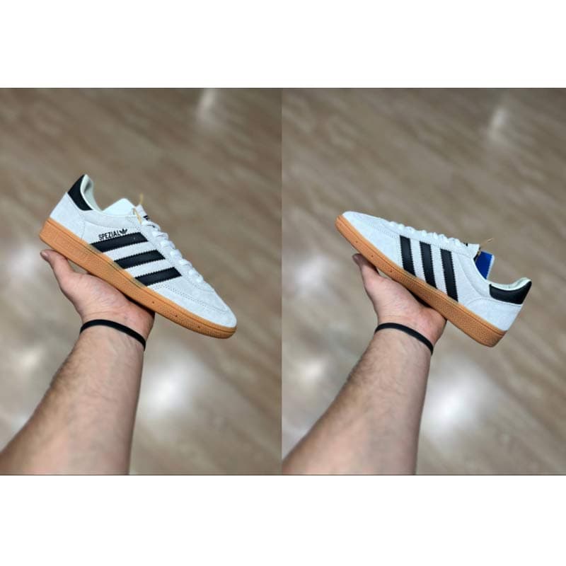کفش کژوال آدیداس اسپزیال سفید Adidas Spezial White Aluminium — تصویر ۵