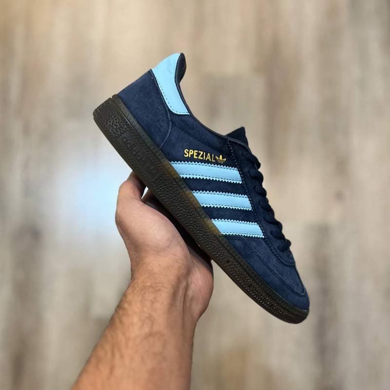 کفش کژوال آدیداس اسپزیال آبی سورمه ای Adidas Spezial Navy Clear Sky — تصویر ۳