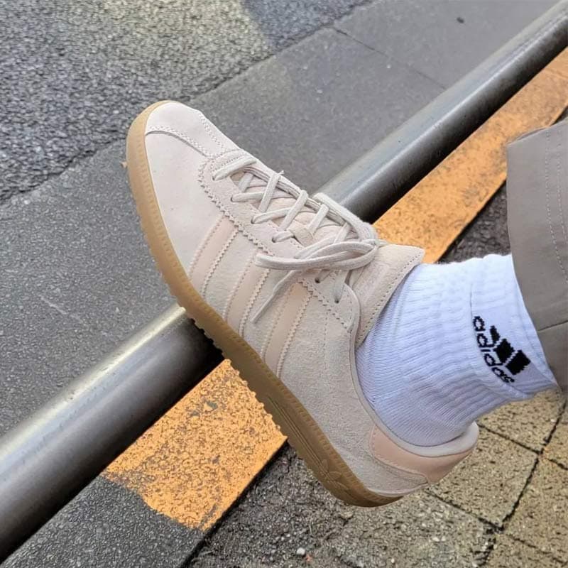 کتونى آدیداس برمودا کرم Adidas Bermuda Wonder White — تصویر ۴