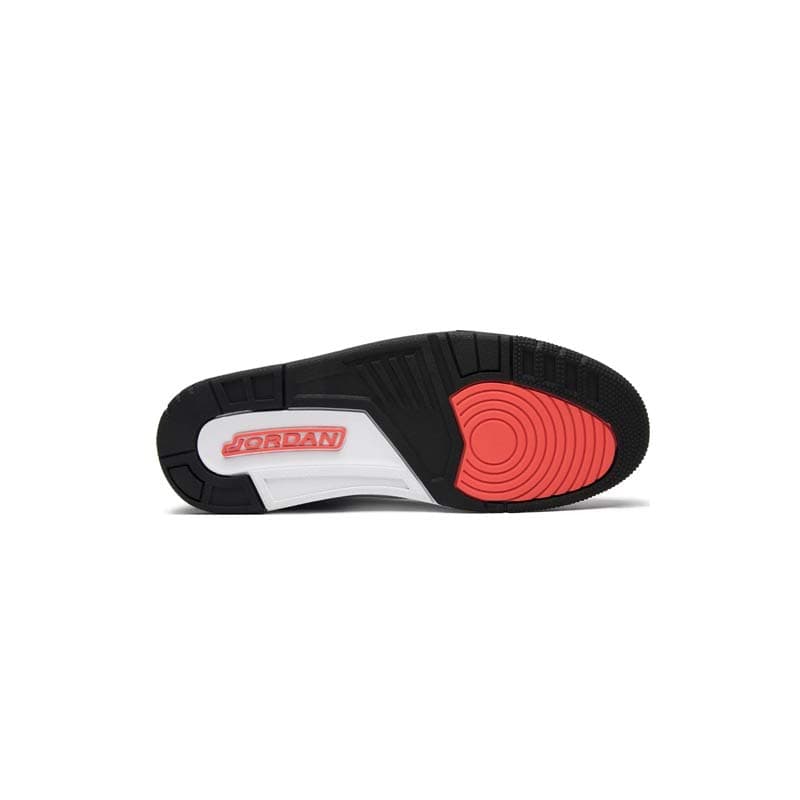 کتونی نایک ایرجردن 3 سفید سیمانی مشکی Nike Air Jordan 3 Retro Infrared 23 — تصویر ۳