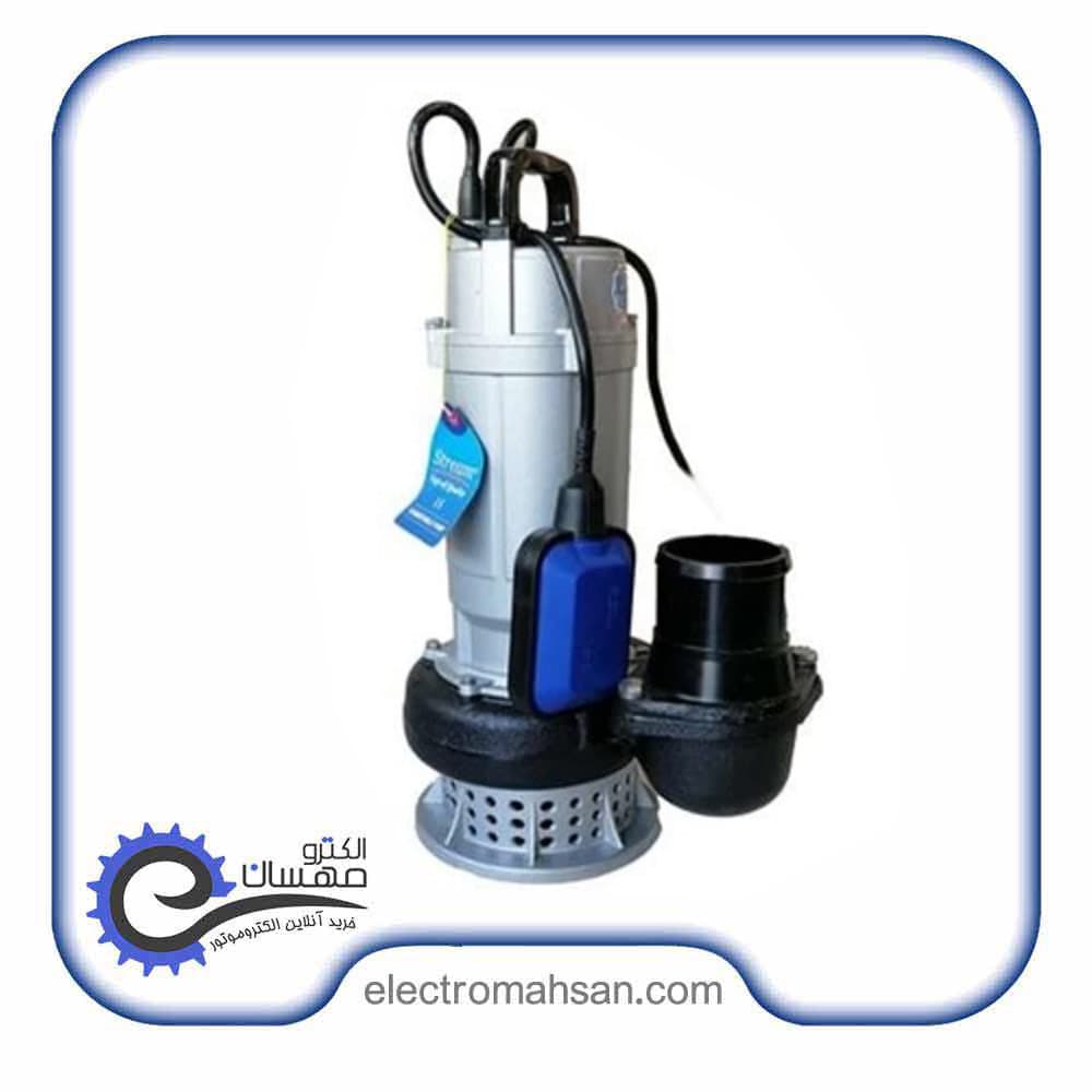 پمپ کفکش فلوتر دار استریم 3 اینچ 10 متر مدل SQD40-6-1.1F