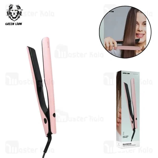 اتو مو گرین لاین Green Lion Silkwave Hair Straightener GNSLWVEHSTRPK