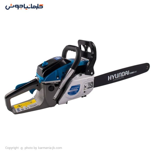 اره زنجیری بنزینی هیوندای 50 سانتی متر مدل TURBO 865 — تصویر ۲