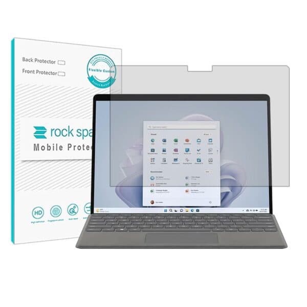 گلس لپ تاپ مایکروسافت Surface Pro 9 مدل نانو هیدروژل شفاف برند راک اسپیس
