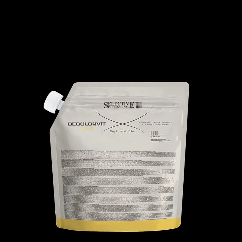 پودر دکلره حرفه ای سلکتیو 500 گرم سیب سبز Decolorvit Plus