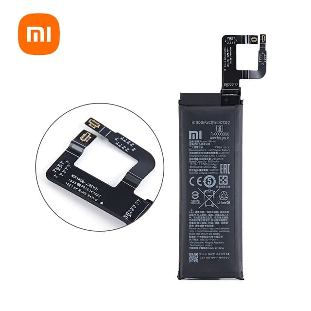 باتری اصلی گوشی شیائومی Mix Alpha با مدل فنی BM4K (دو فلته)