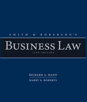 و دانلود نسخه کامل کتاب زبان اصلی Smith and Roberson’s Business Law PDF | دانلود کتاب خارجی
