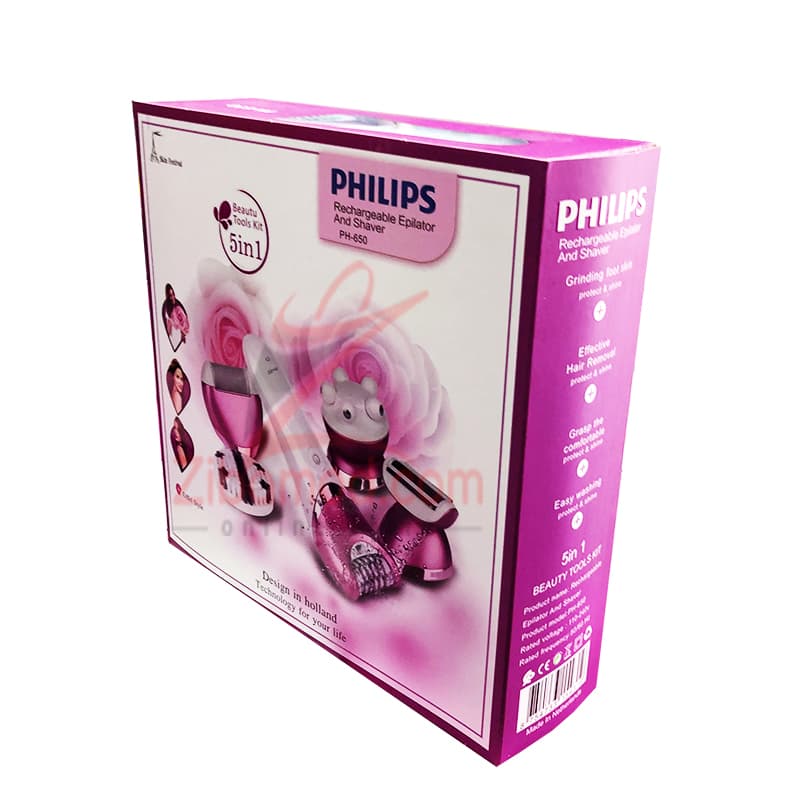 اپیلاتور پنج کاره فیلیپس مدل PH-650 — تصویر ۵