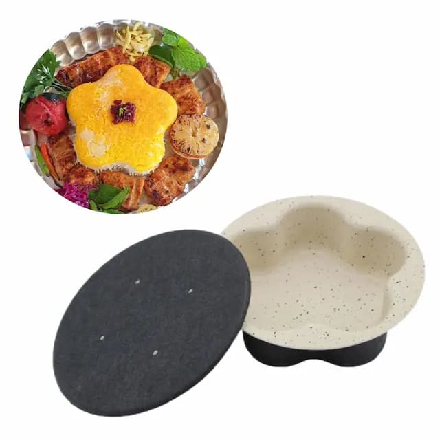 قالب کته خوری گل 5 پر تک نفره آرکا