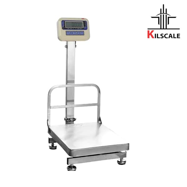 باسکول تاشو بی نظیر 60 کیلو تمام استیل MB61SS نمایشگر SB12