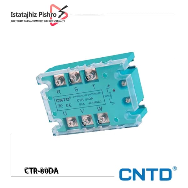 رله SSR سه فاز CNTD مدل CTR-80DA
