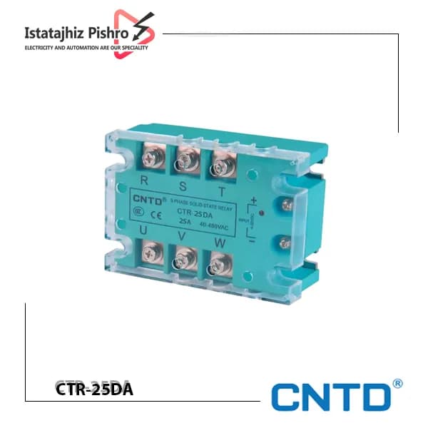 رله SSR سه فاز CNTD مدل CTR-25DA