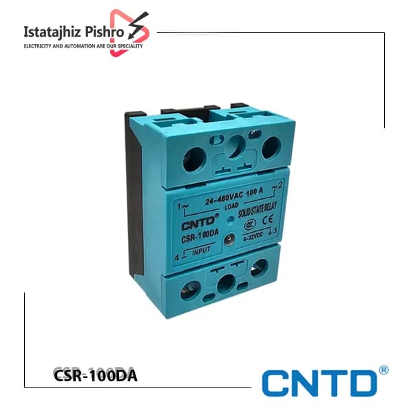 رله SSR تک فاز CNTD مدل CSR-100DA