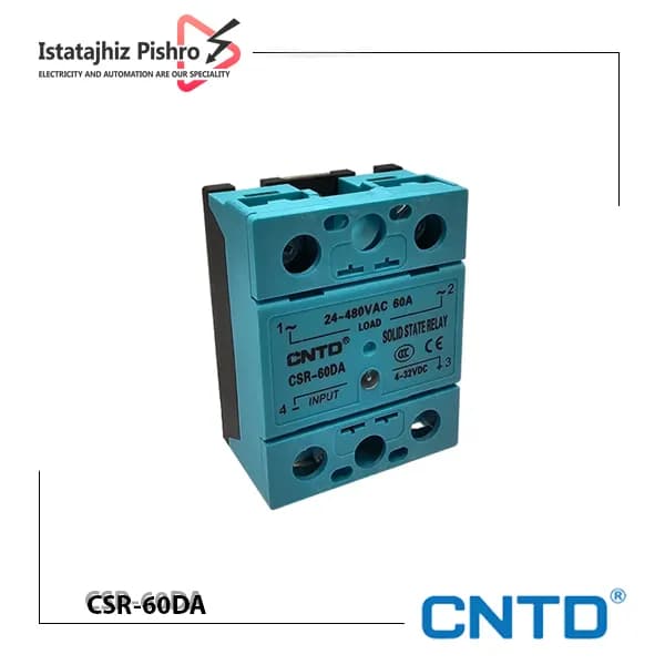 رله SSR تک فاز CNTD مدل CSR-60DA