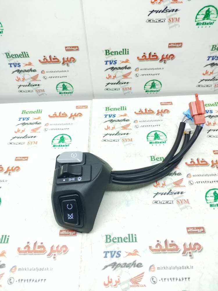 قلوه سوییچ استارت (سمت راست) موتور یاماها طرح ایروکس nvx — تصویر ۲