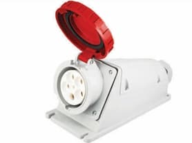 پریز دیواری توکار 125*5 IP66 مدل:(3P+N+E/125A/380-415V) پارسا