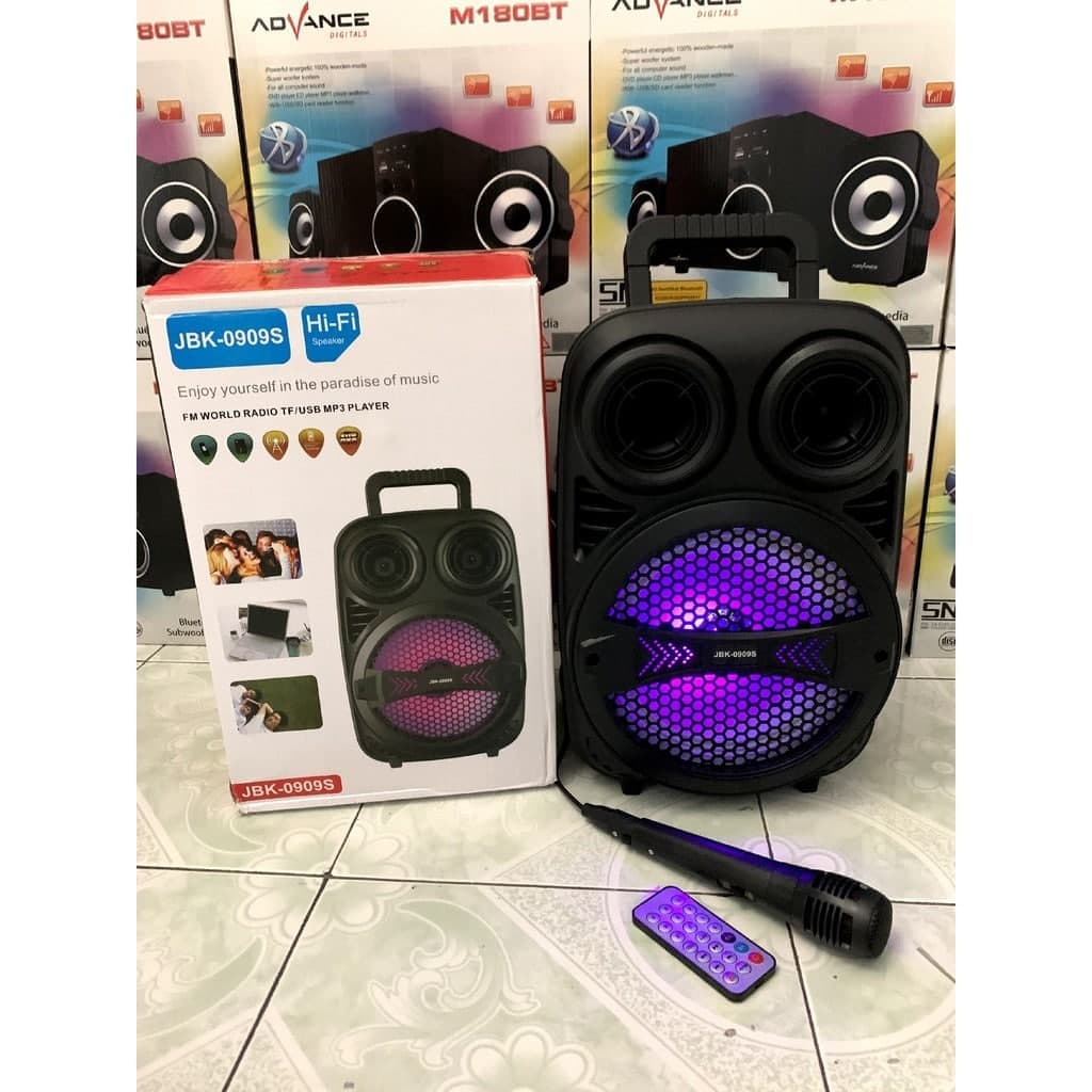اسپیکر بلوتوث مدل JBK-0909S سایز بزرگ
