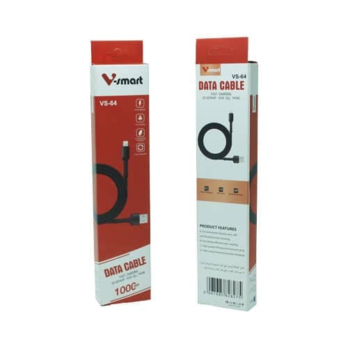 کابل تایپ سی V-Smart مدل VS-64 اورجینال