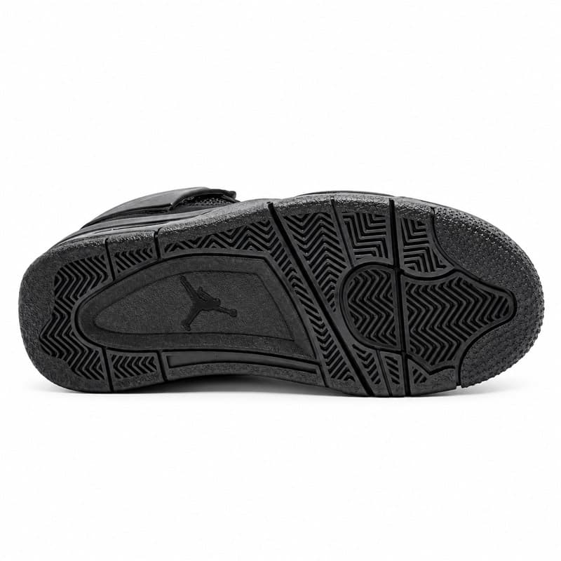 کفش و کتانی مردانه ساقدار مدل جردن NIKE AIR JORDAN 4 رنگ مشکی کد 2222 — تصویر ۳