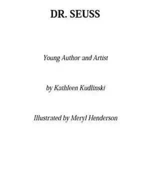 دانلود کتاب Dr. Seuss: Young Author and Artist