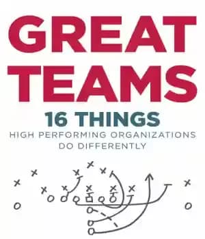 دانلود کتاب Great teams: 16 things high-performing organizations do differently