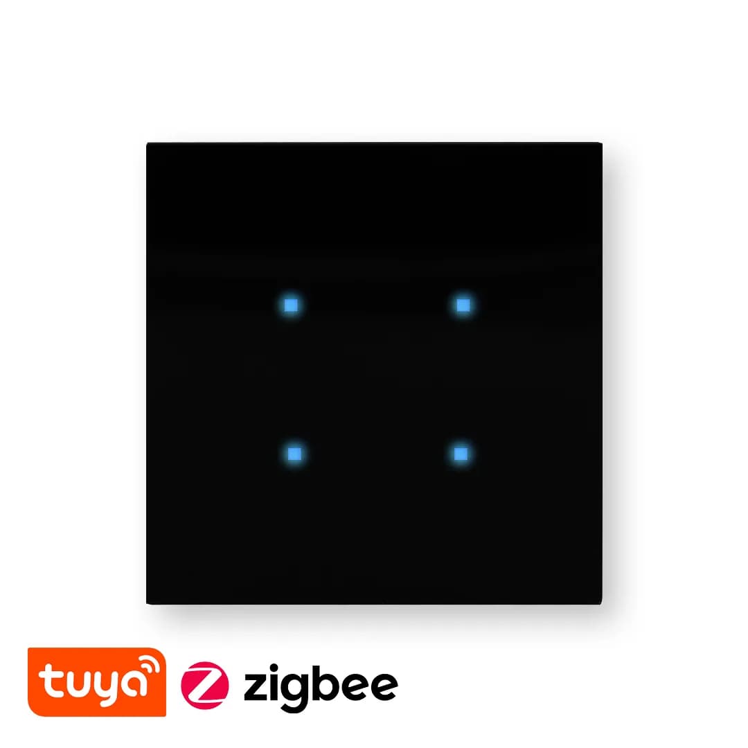 کلید هوشمند چهار پل طرح نقطه zigbee