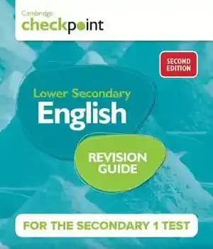 دانلود کتاب Cambridge Checkpoint Lower Secondary English Revision Guide for the 1 Test