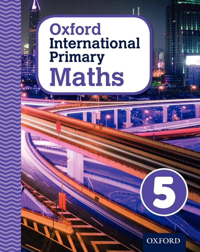 کتاب ریاضیات ابتدایی بین المللی آکسفورد ۵ (Oxford International Primary Math 5) نسخه انگلیسی PDF