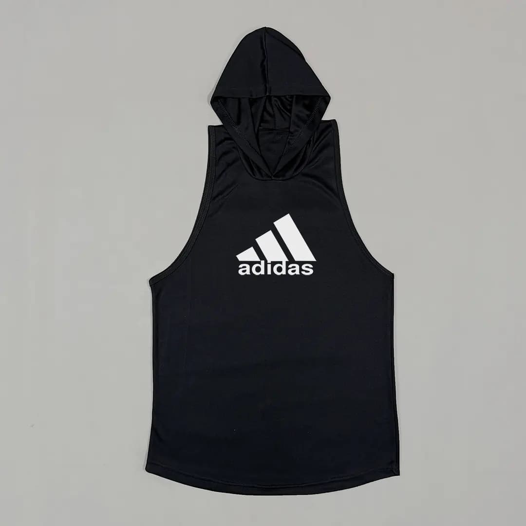 رکابی کلاه دار (هودی) بدنسازی حلقه ای مدل ADIDAS