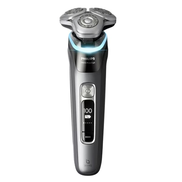 ماشین اصلاح موی صورت شارژی فیلیپس مدل XP9202/10 با تیغه تیتانیوم پیشرفته، ضد آب، استفاده خشک و مرطوب، شارژ سریع، نمایشگر میزان شارژ، قابلیت اصلاح با شماره صفر، باتری لیتیوم یون